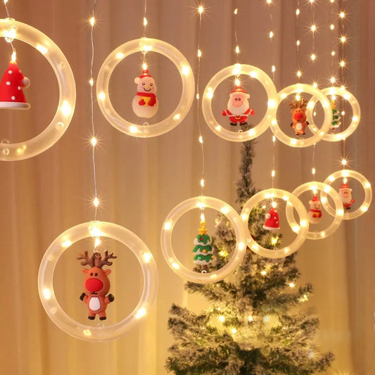 LED Christmas Circle Lights